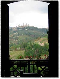 San Gimignano From the Window